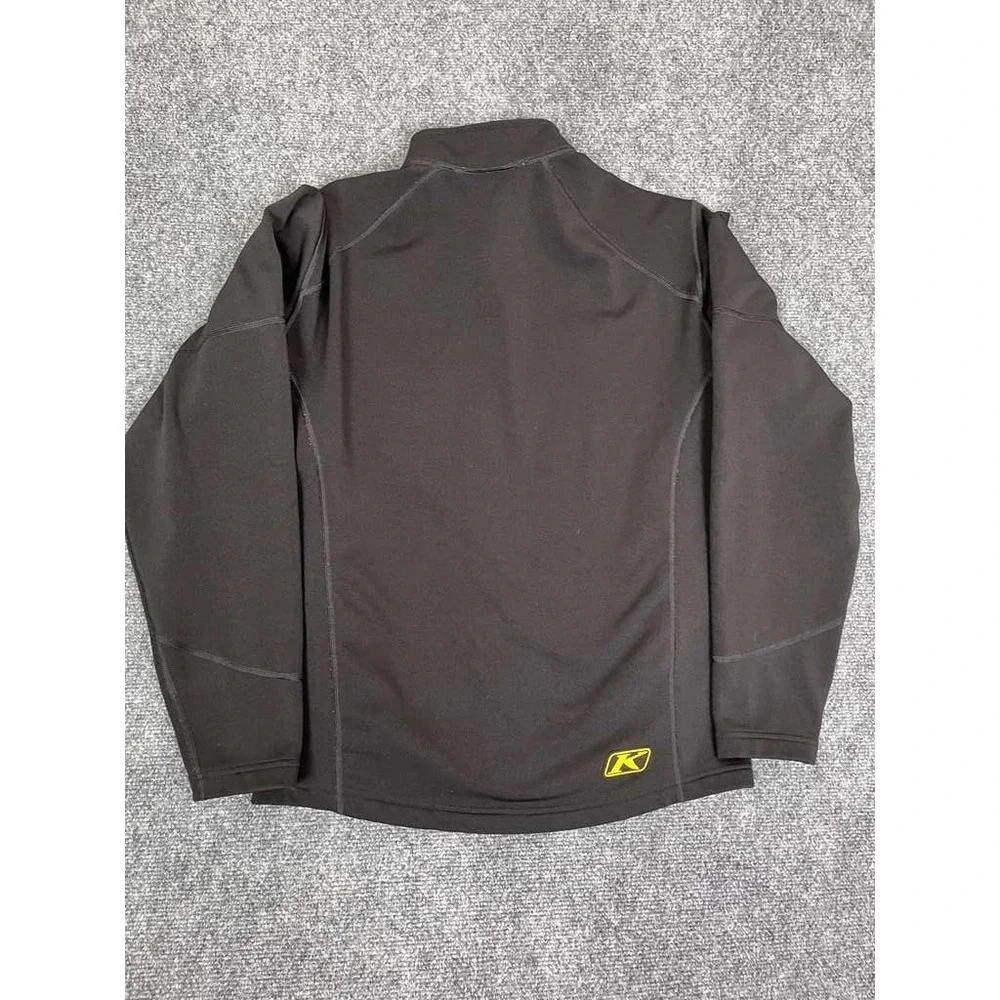 Klim Inferno Jacket Men's Small Black Full Zip Fleece Snowmobile Moto‎ Coat